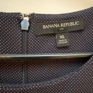 Banana Republic polka dot dress.